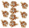 TOVINANNA 10Piezas Pinzas de Pelo de Metal para Mujeres Clips Decorativos de Flores Accesorios Versátiles para Peinados para Ocasiones Especiales