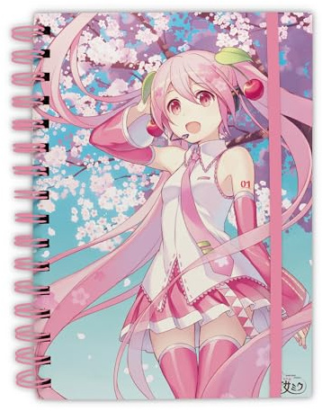 HATSUNE MIKU - Notebook A5 Spirale Cherry Blossom