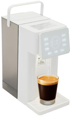 Elektrischer Wasserspender mit 12 Temperaturstufen, 3L Tischgerät, 2000W Edelstahl-Heizung, Touchscreen und Kindersicherung für Heiß/Kalt Wasser für Büro und Zuhause