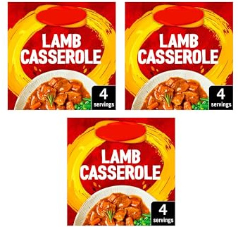 Lamb Casserole Recipe Mix, No Artificial Colours or Flavourings, 35g, Pack of 3