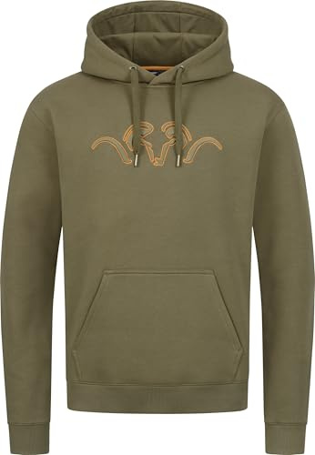 Blaser – Argali Outline Hoody 26 | Herren Hoodie | 3D-Logo-Stick & Kängurutasche | Baumwoll-Polyester-Material