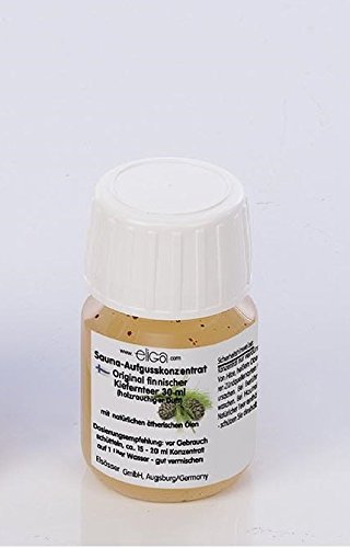 Sauna Aufgusskonzentrat Original finnischer Kiefernteer, 30 ml von Eliga