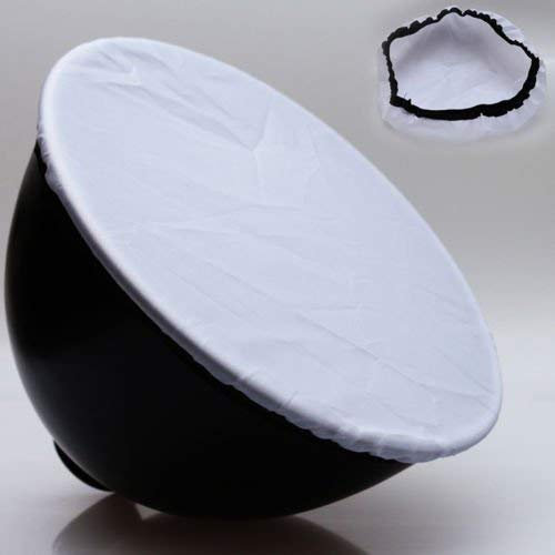 Hersmay Fotografie Studio Beleuchtung Diffusor, weißer Nylon, Softbox für 27 cm Reflektor