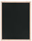 vidaXL Wandtafel Zedernholzrahmen 60x80cm Kreidetafel Schreibtafel Tafel