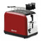 Girmi TP5602 Tostapane, 850 W, Acciaio Inox, Rosso