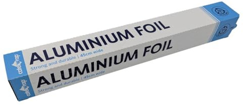 Caterwrap Aluminium Catering Foil Catering Quality Strong 14Mu 450mm x 75m