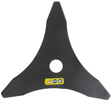 GREENSTAR - Cuchilla de 3 dientes, adaptable para desbrozadora, corte de 255 mm, diámetro de 25,4 mm y grosor de 2,3 mm, calidad superior