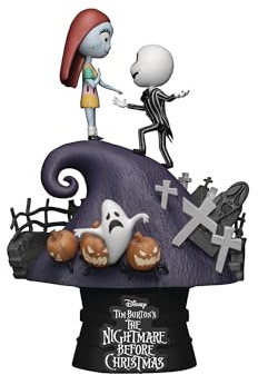 Beast Kingdom Nightmare Before Christmas D-Stage PVC Diorama Jack & Sally 15 cm