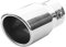 Auspuffblende Endrohr Universell Endstuck Auspuff Blende Schalldampf Sportauspuff Schalldampf Sport Tuning Optik Edelstahl Rund bis 55mm Chrom