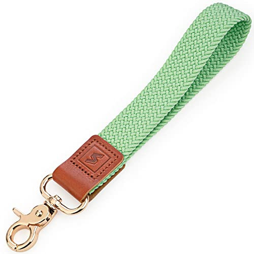 SENLLY Schlüsselband Handschlaufe Schlüsselanhänger kurz Lanyard, Hergestellt aus Hochwertigem Superweichem Nylon Gewebe