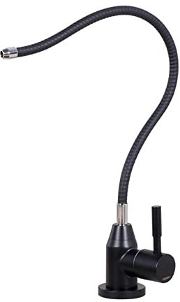 Küchenarmatur Osmose Edelstahl Wasserhahn Osmoseanlage Schwarz-B