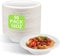 GREENESAGE 50 Pack Disposable Paper Bowls 16oz - Eco-Friendly, Sugarcane Strong White Bowls Biodegradable and Compostable Soup Bowls for Christmas Party BBQ Picnic