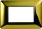 PLACCA IN TECNOPOLIMERO COMPATIBILE CON SERIE BTICINO MATIX 2-3-4-6 MODULI COLORI ASSORTITI (3 MODULI, ORO LUCIDO)