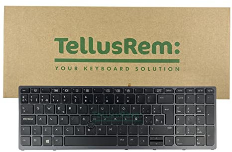 Teclado de respuesto Español retroiluminado para HP