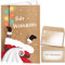 beriluDesign Weihnachtskarten mit Umschlägen 15er Set - Klappkarten mit Weihnachtsmann-Motiv für die schönsten Weihnachtsgrüße
