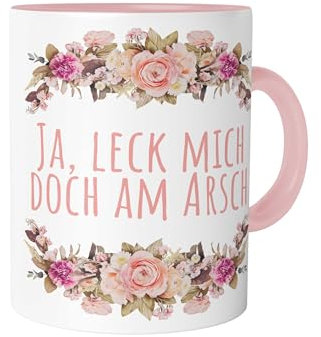 Urban Backwoods Ja Leck Mich Doch Am Arsch Tasse mit Spruch Kaffeetasse