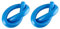 Tradineur Lot de 2 Churros pour Natation, Flotteur en mousse, Bâton flotteur, Tube mousse pour piscine, Spaghetti en mousse, 6,5 x 150 cm Bleu