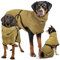 Rudelkönig Hundebademantel aus 100% Baumwolle - Saugstarker Bademantel Hund klein - Kuscheliger Hunde Bademantel für kleine Hunde