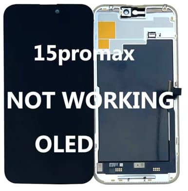 for iPhone 15 Pro Max Screen Replace ement 6.7 inch for iPhone 15 Pro Max OLED LCD Display Digitizer Touch Not Working OLED