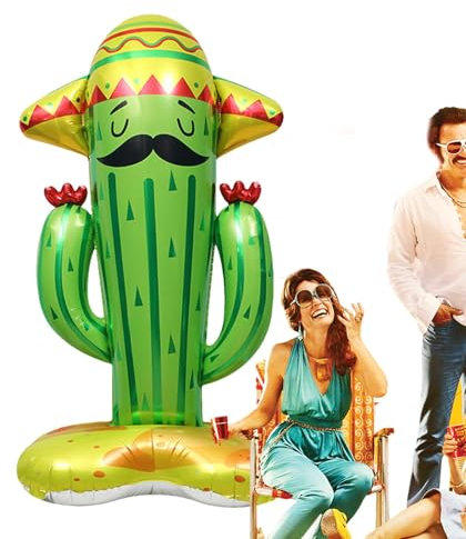 Ananas-Ballon,Ananas-Ballons | 4D stehende Fiesta-Ballons | Fiesta-Partydekoration für Kinder, Taco-Partyzubehör für Western-Cowboy- und mexikanische Partys