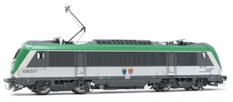 JOUEF HJ2458S SNCF, BB 36031 „Bons-en-Chablais - Castione“, grüne Lackierung, Ep. V, mit DCC-Sound-Decoder, Modell Eisenbahnlok – elektrisch