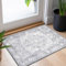 TUKDAK Vintage Zerbino Ingresso Interno 40x60cm, Antiscivolo Tappeto Ingresso Interno, Tappeto Entrata Lavabile in Lavatrice, Tappeto Bagno, Zerbino Trappola Sporco per Cane, Porta e Corridoio