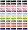 60 Stück Handmade Label zum Annähen,Label Nähen,Labels zum Annähen für Kleidung,Handmade Stoffetiketten,Smiley-Gesicht Handgefertigte Etiketten,für DIY-Kleidungsnäharbeiten (Mehrfarbig)