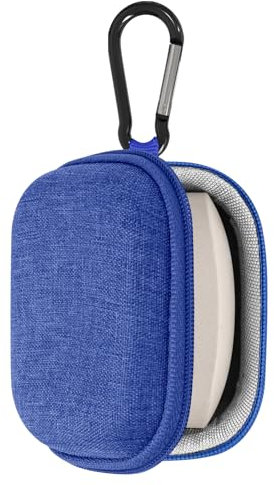 Geekria Shield - Custodia per auricolari compatibile con auricolari Sony LinkBuds Open, LinkBuds Fit, WF-1000XM5, WF-1000XM4 True Wireless, custodia di ricambio rigida da viaggio (blu)