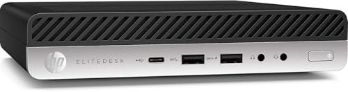 HP EliteDesk 800 G3 Mini PC Computer Intel i7-6700T, Memoria Ram 32GB DDR4, SSD Disco 512GB Windows 11+ (usb wifi Omaggio) (Ricondizionato)