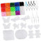 Toyvian Diy Ironing Beads Kit 1 Set Craft Beads Toy for Boys and Girls Plastic Fuse Beads Art Craft Fuse Beads Toy