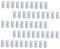 POPETPOP 100Pcs Plastic Gutter Hooks S Shaped Clips for Outdoor String Lights and Frost Resistant for Christmas Halloween and Garden Decorations