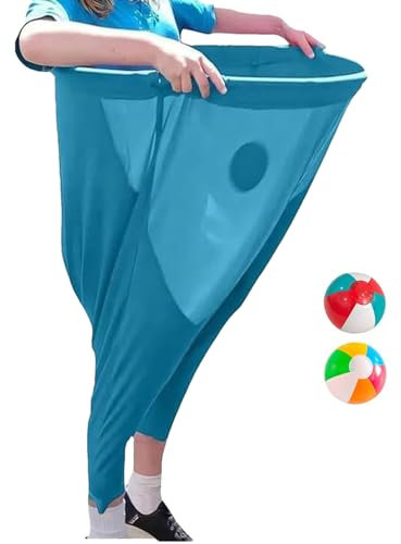 Potato Bag Race for Kids | Outdoor Relay Race Group Games Activities - with 2 Bouncy Balls and Huge Bouncy Castles Funny for Solid Family Celebrations School Festivals Garden Parties, Reunio