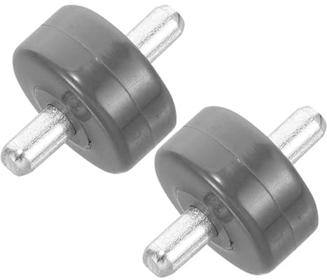 BESTOYARD 2pcs Heavy Duty Vacuum Cleaner Replacement Wheels Front Small Repair Parts Compatible with Shark Vacuum Accessories Easy Installation and Castors