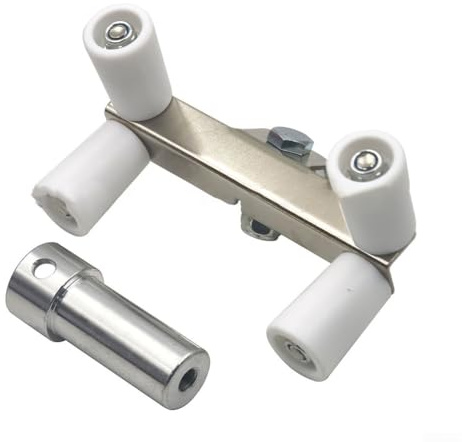 Wand Eckenroller Werkzeug für blasenfreie Klebebandanwendung, 16 cm Edelstahl gerahmte Doppelrolle für nahtlose Trockenbau- und Spachtelfugen