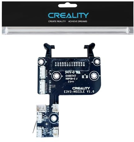 Offizielle Creality Ender 3 V3 KE Hotend-Adapterplatte, Original E3V3-Düseneinsatz V1.6 PCBA-Breakout-Modulplatine, Ersatz-Düseneinsatz für den Creality Ender 3 V3 KE 3D-Drucker