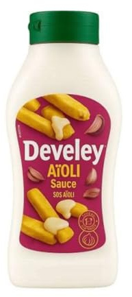 Salsa Maionese Develey Aioli Gusto Aglio Bottiglia Squeeze 875 ml