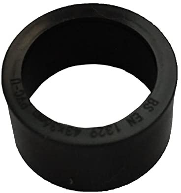 Solvent Black 50mm (56mm) x 40mm (43mm) Pipe Reducer - Pack of 5