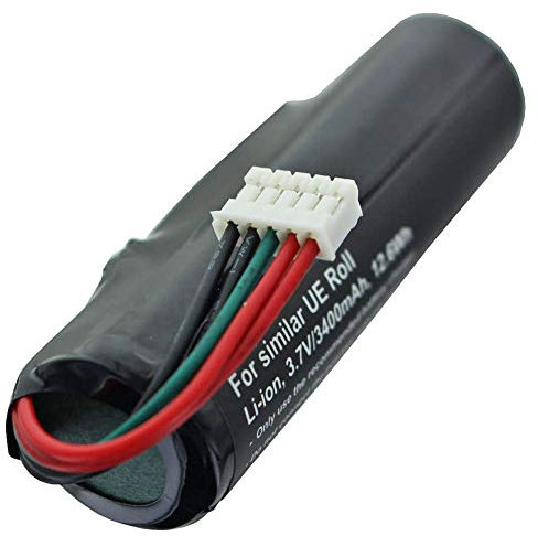 Akku kompatibel mit Ultimate Ears UE Roll Akku Li-Ion 3,7V, 3400mAh, 12,6Wh, Built-in, ohne Werkzeug