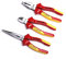 Barnwell 3er Set VDE Zangen 160mm Seitenschneider 200mm lange Nase 180mm Kombizange Made in Germany