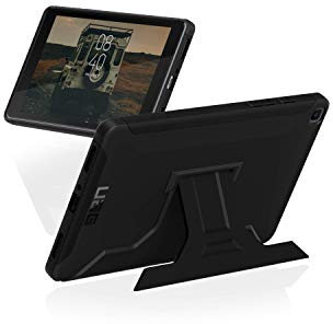 Urban Armor Gear Scout cubierta de soporte Samsung Galaxy Tab A 10.1 (2019) de acuerdo con el estándar militar [protectora con función de soporte, esquinas reforzadas,resistente a los golpes] negro