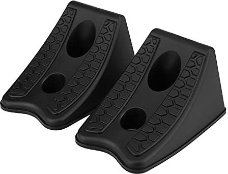Yctze 2 Stück Auto Anti-Rutsch-Block Gummi Autoreifen Rutschstopper Radausrichtungsblock gummi unterlegkeil unterlegkeil gummi unterlegkeile auto unterlegkeile auto auto unterlegkeil unterlegkeile anh
