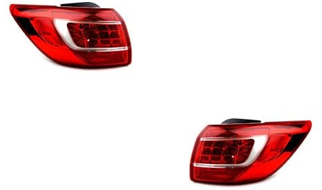 Johns, Heckleuchte Rückleuchte passend für Kia Sportage SL 07/10-02/14 außen Set Lin Re