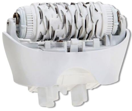 Anakel Home Tête d'épilation de Rechange 81533164 Compatible avec Braun Silkepil 7, Silkepil 9, Xpressive et SensoSmart, Tête Extra Large, Couleur Blanche