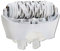 Anakel Home Tête d'épilation de Rechange 81533164 Compatible avec Braun Silkepil 7, Silkepil 9, Xpressive et SensoSmart, Tête Extra Large, Couleur Blanche