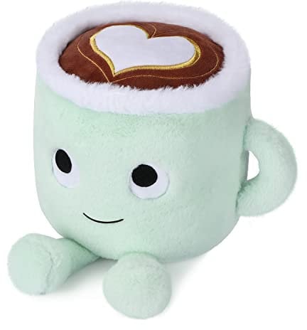Latte Plush Toy, Cuddly Coffe Cup Doll, Soft Fluffy Toyfor Friends - Any Age and Occasion