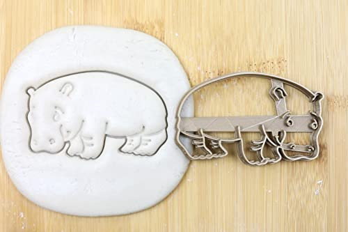 Nilpferd cookie cutter Fondant Keksstempel/Ausstechform keksausstecher PLA ca.8cm