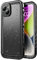 SPORTLINK for iPhone 14 Plus Waterproof Case - Shockproof Heavy Duty Front and Back Cover with [Built in Screen/Camera Protector] 360 Full Body Protective [Dustproof][IP68 Underwater]-Black