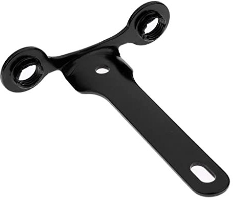 pistro Porte-bouteille de CO2 avec support pour 2 cartouches de CO? Noir