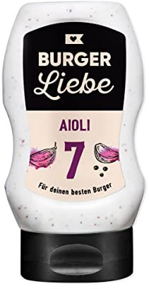 BURGER LIEBE - Aioli - 300ml - vegan - ohne Konservierungsstoffe