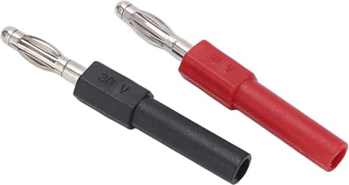5 Set Bananenstecker Stecker 4 mm auf 2 mm Buchse Multimeter Adapter Prüfspitze für Messleitungen Sonden Anschluss Verbindungsteile